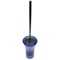 Toilet Brush Holder, Free Standing, Blue, Made From Thermoplastic Resins